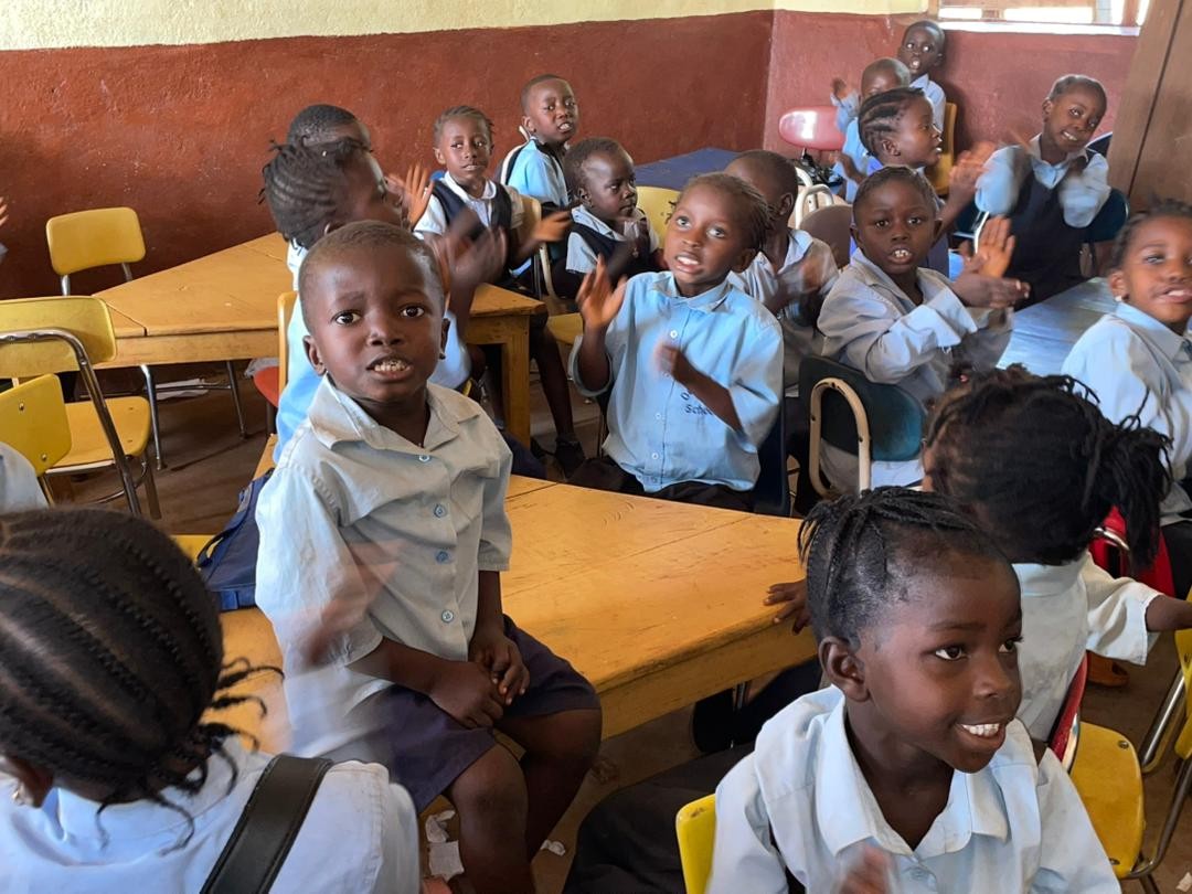Kids in the classroom of Kamawornie Nursery School